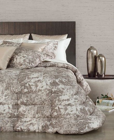 Comforter Byron in velvet for double bed