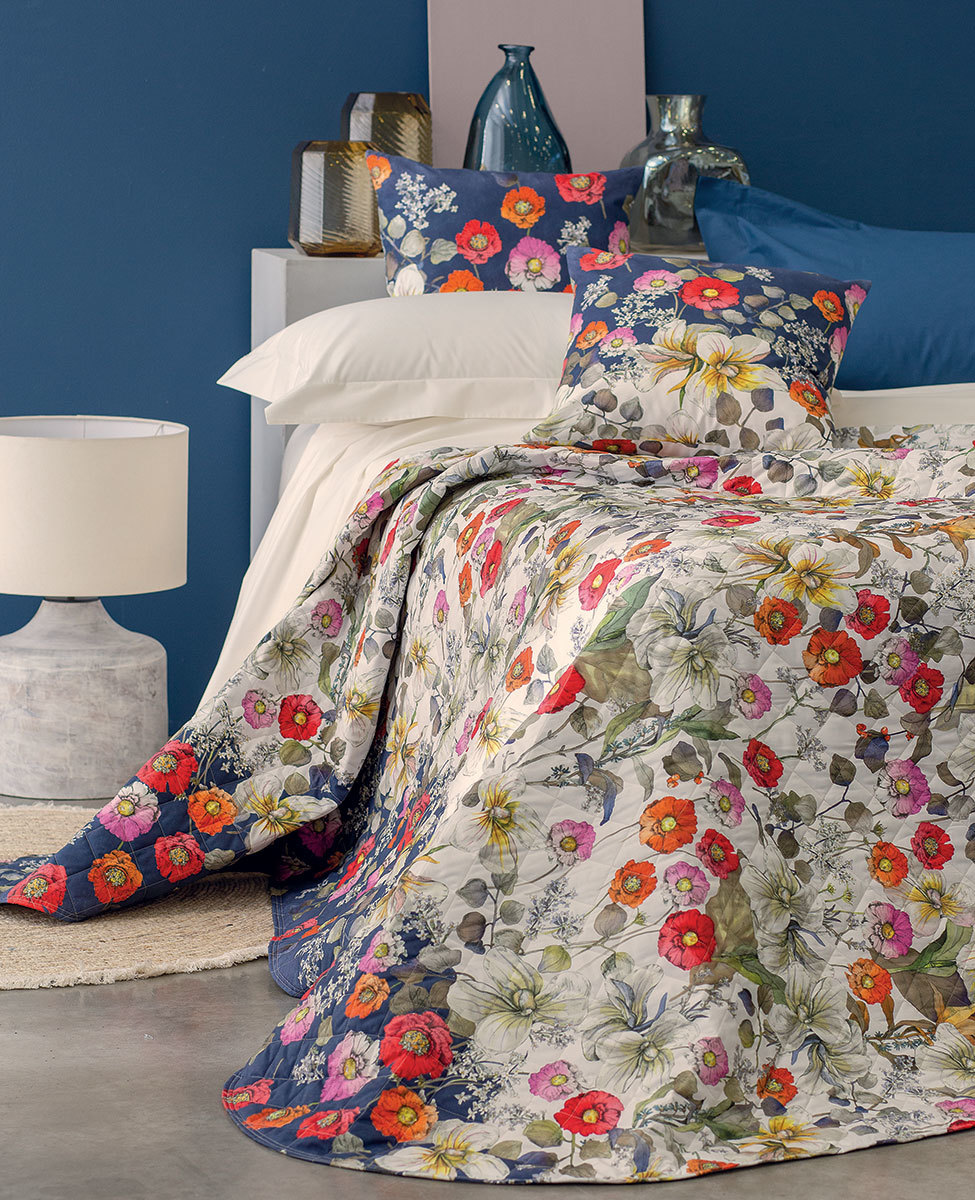 Single bed best sale quilted bedspread
