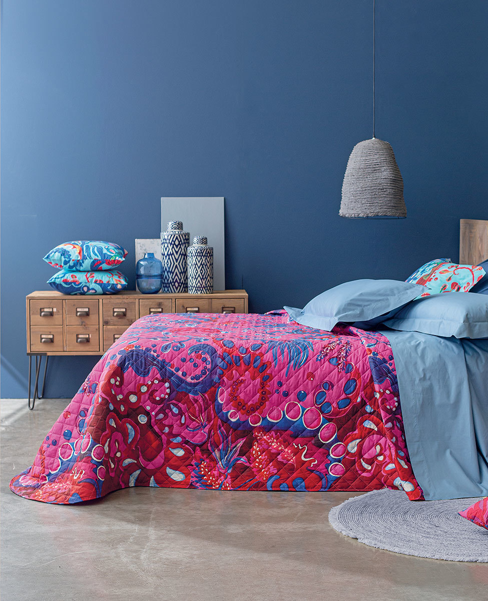 Quilted bedspread Matisse double bed
