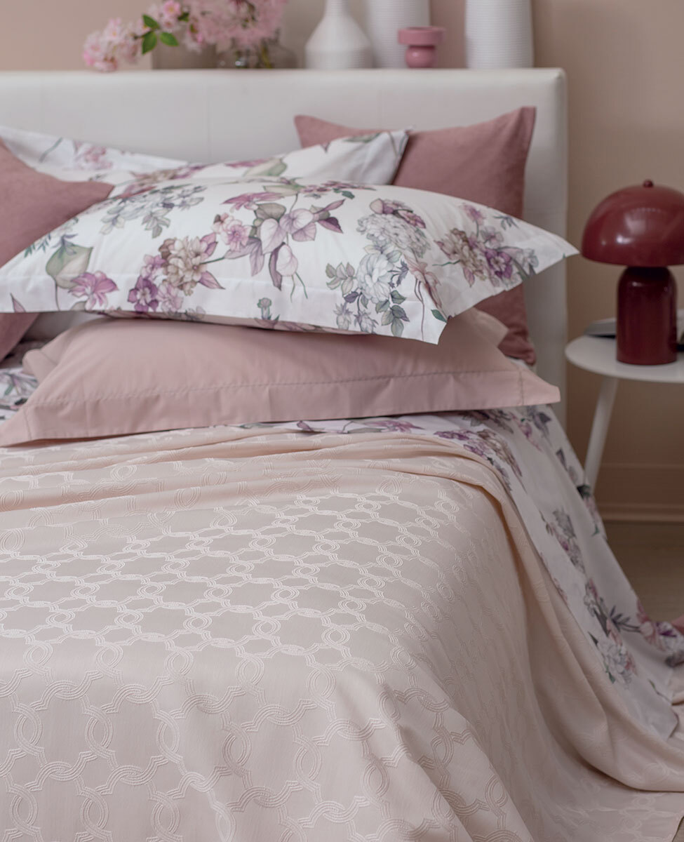 Unquilted bedspread Astrid double bed