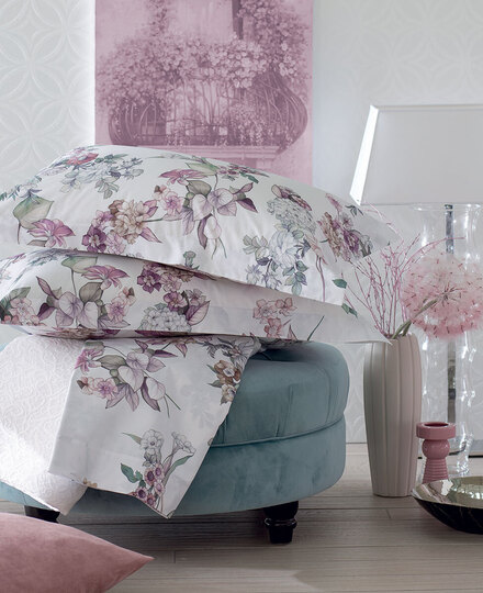 Lenzuola Ortensia matrimoniale