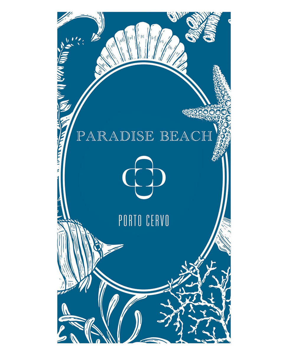  Beach towel Sardinia 100x180