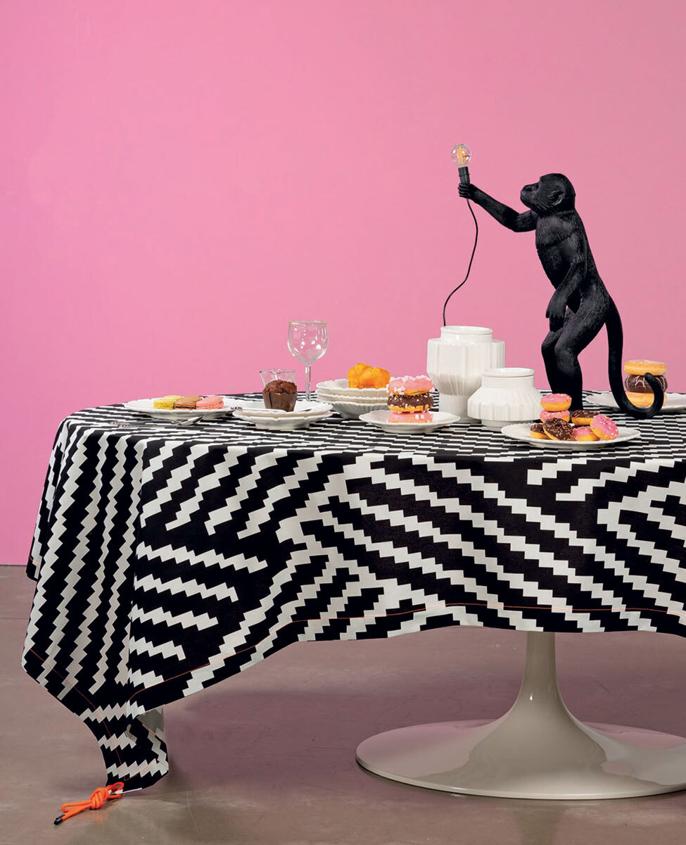 Tablecloth Zigzag 160x230