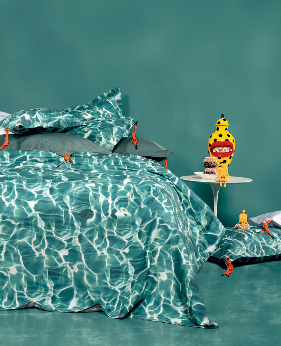 Duvet cover set Acqua double bed