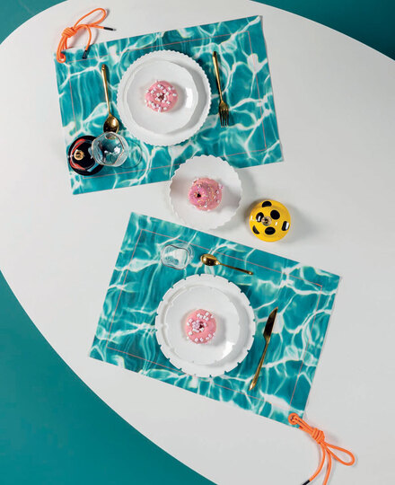 Set americano Acqua 2 pz