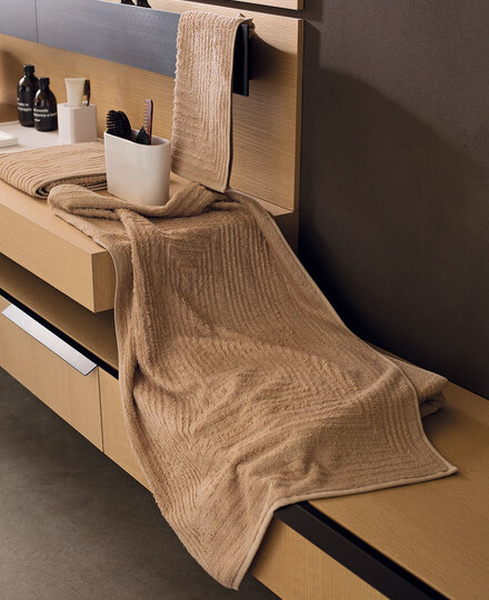 Bath towel Times Square